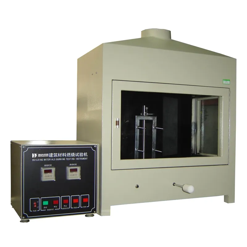 Construction Material Testing Equipment / Flammability Tester Building Materials Combustion Test Chamber