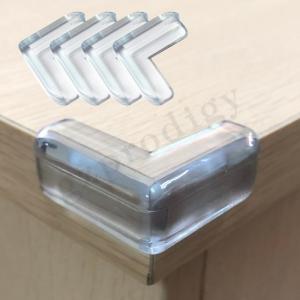 China Transparent PVC Clear Plastic Corner Protectors For Table Installation wholesale