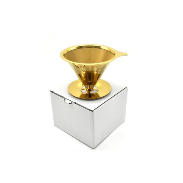 100mm Stainless Steel Cone Filter 150g Pour Over Reusable Filter