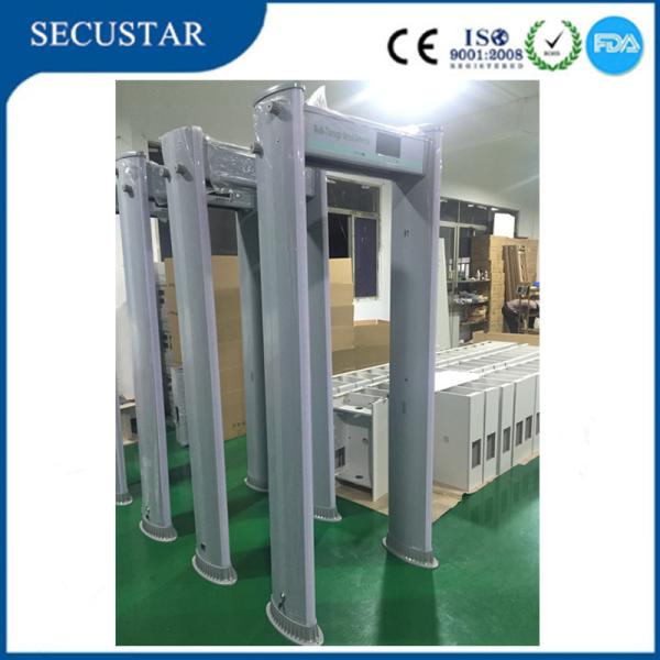 Automatic Count Security Metal Detector Alarm Detection Worked In Outdoor