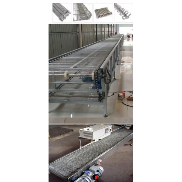 Slat Low Profile Conveyor , Mobile Roller Conveyor Customized Size