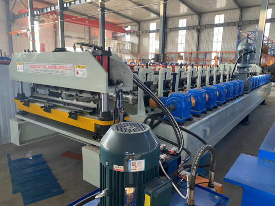 High Speed High Quality R Panel Profile Roll Metal Sheet Roof Roll Forming Machine