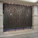 Color Painted Powder Coated Aluminum Perforated Wall Panels for cladding or
