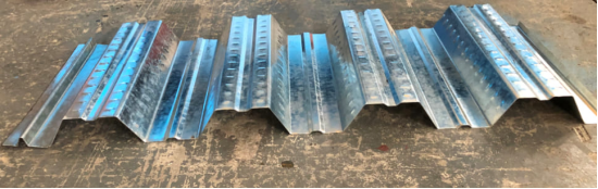 Fully Automated Floor Decking Forming Machine For Construction Needs