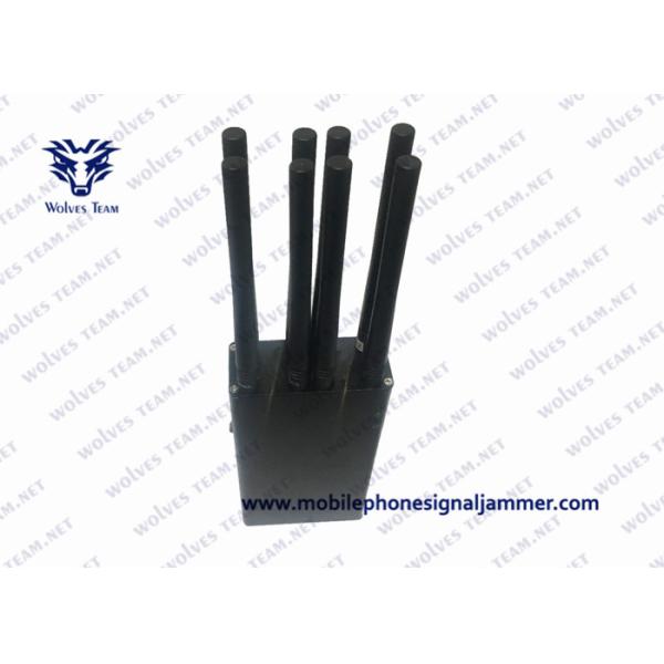 Mobile Phone Signal Jammer 8W Handheld WiFi GPS 3G 4GLTE 4GWimax