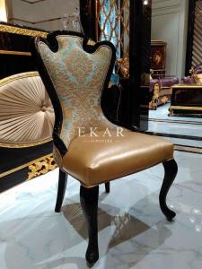 China Modern Dining Chair Chinese Dining Chair Genuine Leather Dining Chair Leather Dining Chair wholesale