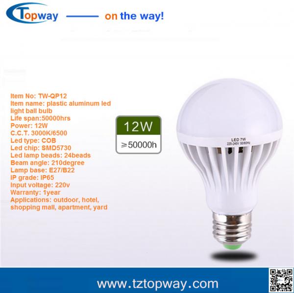 Quality super bright energy saving aluminum housing 3000 lumen 18w e27 led bulb lighting for sale