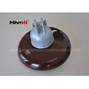 Buy cheap 11 Kv 33 Kv Brown Porcelain Suspension Insulator For Distribution Lines from wholesalers