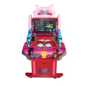 Buy cheap Metal Kids Arcade Machine , Dozen Hero Gun Shooting Tickets Redemption Arcade from wholesalers