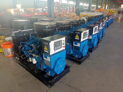24 KW Diesel Generator Sets Custom Color Cummins Commercial Generator