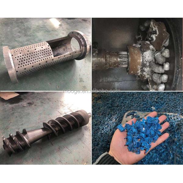 200-1000kg/H Waste Plastic Recycling Pelletizing Machine PP PE Film Squeezer Granulating