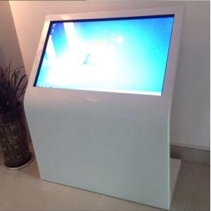 55 Inch Supermarket Interactive Infrared Touch Screen Information Kiosk All In