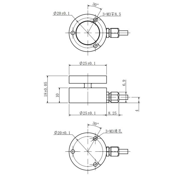 500kg Spoke Type Load Cell