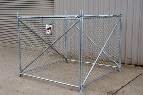 Australian hot sale galvanized steel wire rubbish cage (Anping factory)