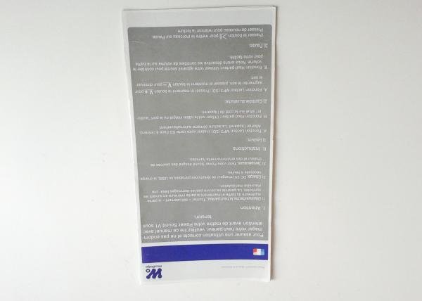 C2S Paper Double Side Folded Leaflet Printing, Customized Two Folds User