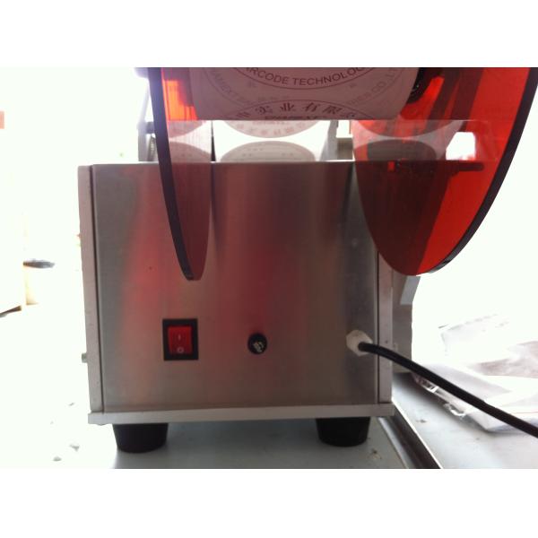 750W SS304 Sticker Labeling Machine Round Bottle Labeling Machine 50PCS/min