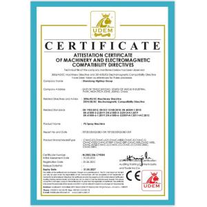 Shandong Hightop Group Certifications