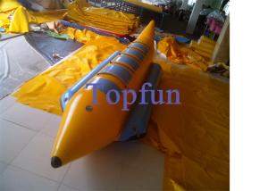 China Rafting Inflatable Banana Boat Water Ski With High Speed / Banana Boat Water Sport Ski  wholesale