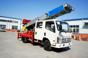 China Special vehicle Prime Mover Truck , Overhead Working Truck 6000×2040×3350 L/W/H wholesale