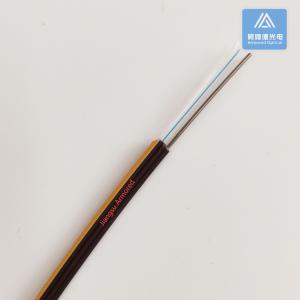 Buy cheap Simplex SM Self Supporting Drop Cable 5.0x2.0mm Black LSZH With Orange Strip from wholesalers