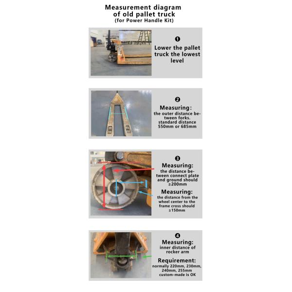 Full Electric Power Handle Kit for Old Pallet Truck