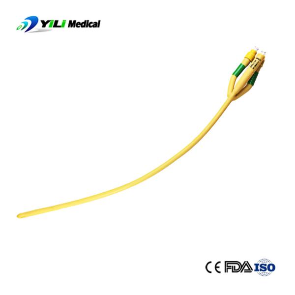 ISO13485 Surgical Latex Foley Catheter 2 Way 3 Way Multi Function