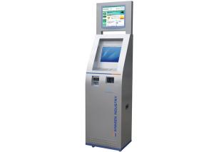 China Touch Screen Credit Card Payment Interactive Information Kiosk for Bank / Shopping Mall wholesale