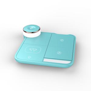 4 In 1 Foldable Wireless Charger: Qi Standard, Phone/Watch/Headset Charging,