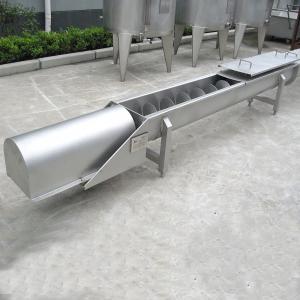 China Screw Conveyor Design Fruit Processing Equipment With SUS304 Stainless Steel wholesale