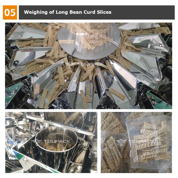 Customized Support Weighing Packaging Machine For Long Strips