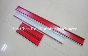 China Cr12 Color Steel Frame Roll Forming Machine For Garage / Security Door wholesale