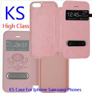 China Smart Answer Flip Leather Case for Iphone 5s wholesale