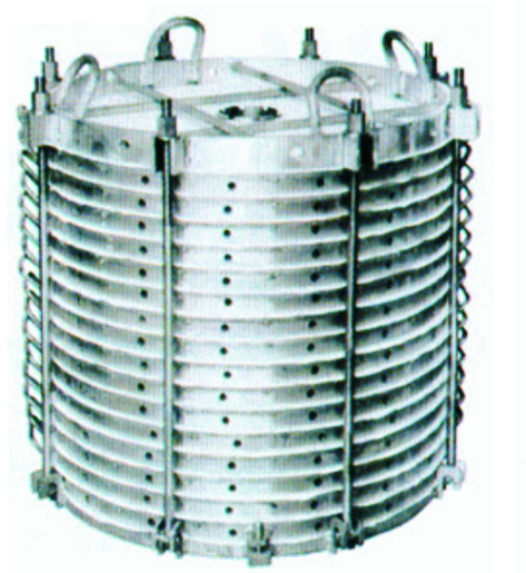 SZL Series Vertical Pressure Leaf Filter Carbon Steel Material Color Customized