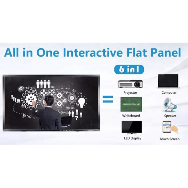 450 Nit 70in Interactive Screen For Meeting Room 3840*2160 Resolution