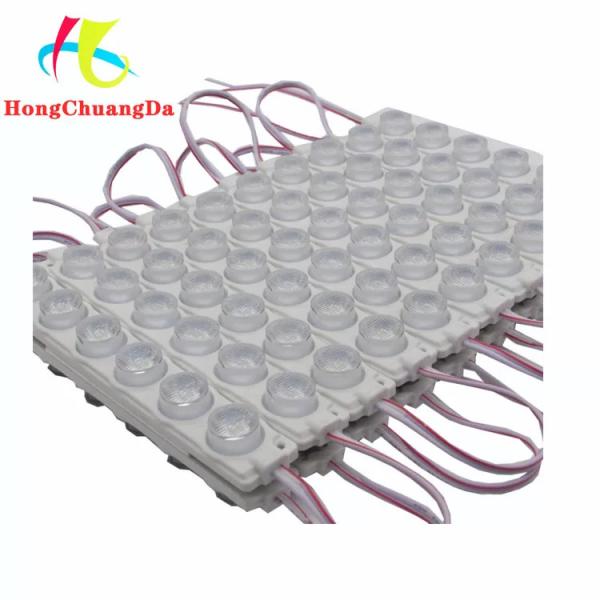 660lm 6w LED Module Strip Lights 3030 6 LEDs 12v Side View