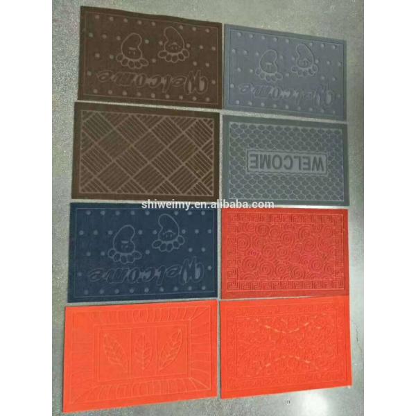 PVC embossed mat Polyester embossed mat pvc mat