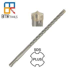 China 40Cr Milling produced SDS Plus Shank Cross Tips Hammer Drill Bit for Stone Drilling on sale