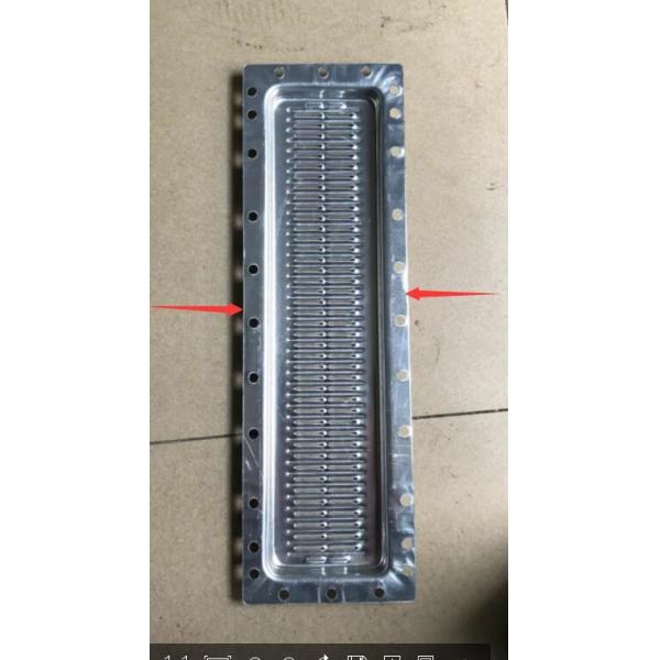 Certificate Radiator header Plate , Car Radiator Components Aluminium