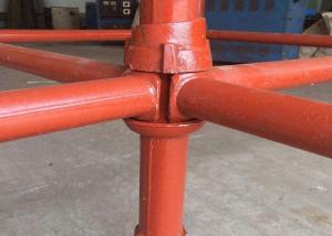 China High Precision Safe Cuplock System Formwork , Cuplock Scaffolding For Slab wholesale