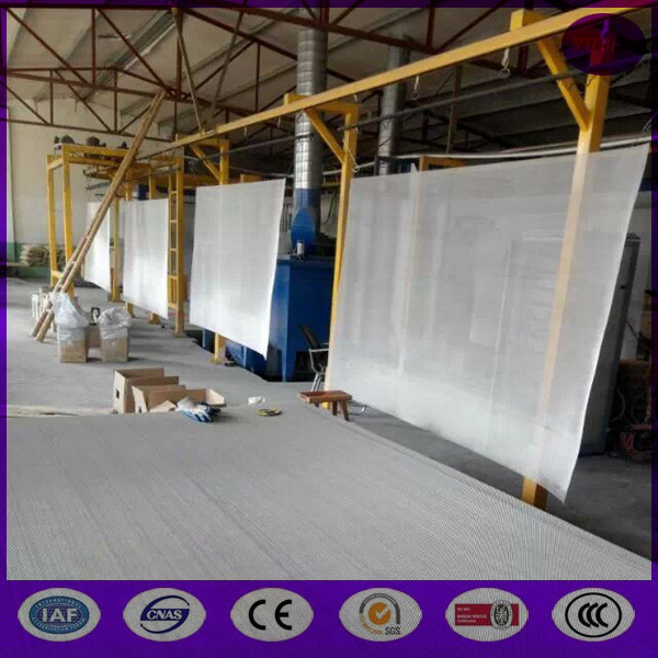 bulletproof security 14 mesh 0.5mm Cyclone Crimped screens mesh Sliding stacker doubledoor