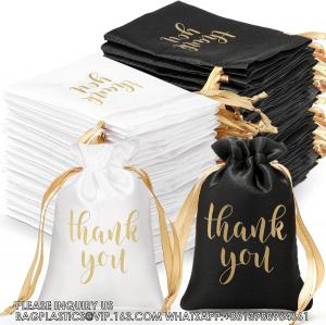 China Satin Gift Bags With Drawstring Jewelry Candy Gifts Bags For Wedding Bridal Shower Gift Wrap Bags For Baby Shower on sale