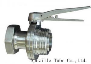 TP304 TP316L SF1 Polished Stainless Steel Fittings And Valves For Beverage Dairy Wind Equipment