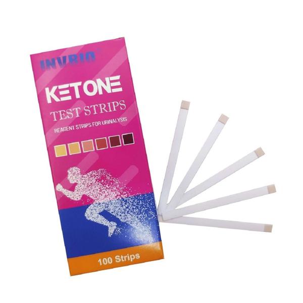 Ketone Reagent Urinalysis Test Strips 1 Parameter Medical Diagnostic