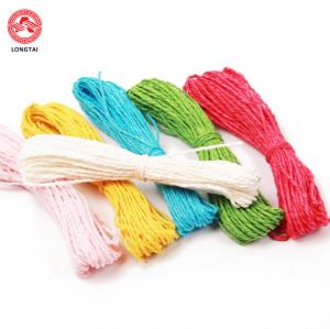 China 1.5mm Diameter 2 Plies Twisted Paper Rope For Decoration / Polypropylene Tying Twine on sale