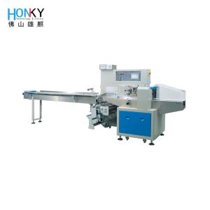 China Automatic Pillow Packing Machine with Dual Frequency Conversion Control High Sensitivity Photoelectric Eye and Temperature Independent PID Control for wholesale