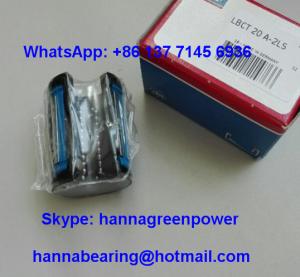 China LBCT20A - 2LS Open Type Shaft Support Busing Linear Ball Bearing 20x32x45mm wholesale