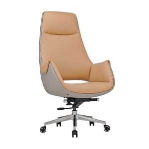 Buy cheap Ergonomic PU Leather Executive Office Desk Chair Set Luxury and Traditional from wholesalers