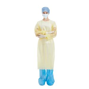 Buy cheap Nonwoven Plastic Isolation Gowns , Unisex Disposable Medical Exam Gowns from wholesalers