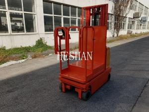 China 4.5m High Level Electric Order Picker Equipment ISO SGS For Logistic Shipment on sale