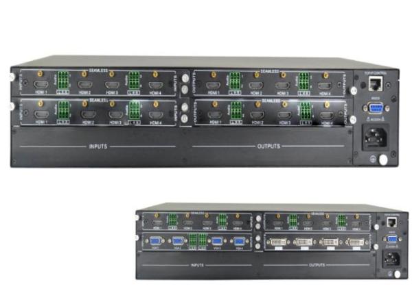 8 Input And 8 Output HDMI Video Matrix Switcher Support Web Control And RS-232